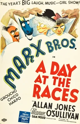 Poster for A Day at the Races (1937)