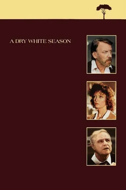Poster for A Dry White Season (1989)