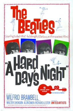 Poster for A Hard Day's Night (1964)