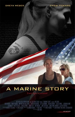 Poster for A Marine Story (2010)