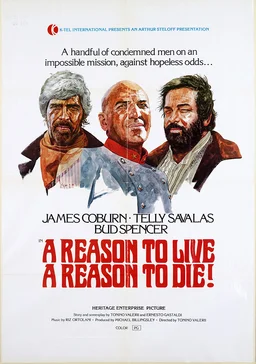 Poster for A Reason to Live, a Reason to Die (1972)
