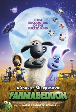 Poster for A Shaun the Sheep Movie: Farmageddon (2019)