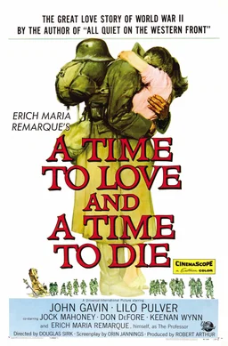 Poster for A Time to Love and a Time to Die (1958)