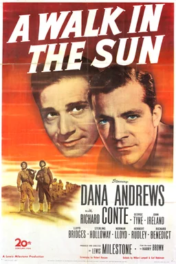 Poster for A Walk in the Sun (1945)