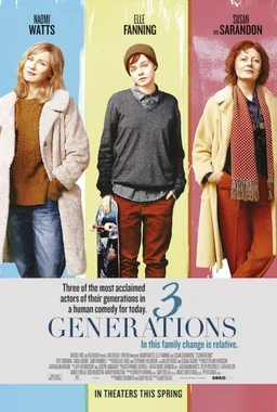 Poster for 3 Generations (2015)