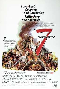 Poster for 7 Women (1965)