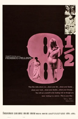 Poster for 8½ (1963)