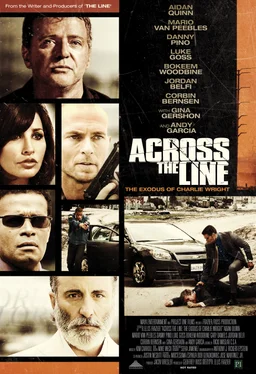 Poster for Across the Line: The Exodus of Charlie Wright (2010)