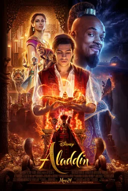 Poster for Aladdin (2019)