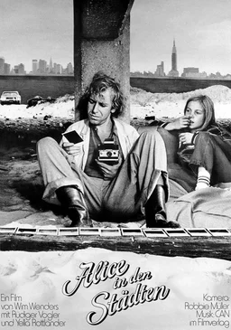 Poster for Alice in the Cities (1974)