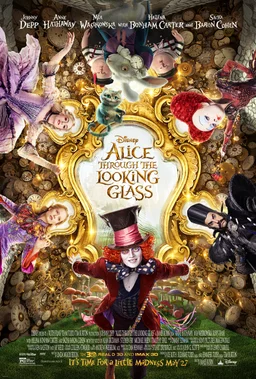 Poster for Alice Through the Looking Glass (2016)