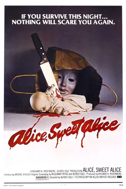 Poster for Alice, Sweet Alice (1976)