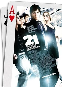 Poster for 21 (2008)