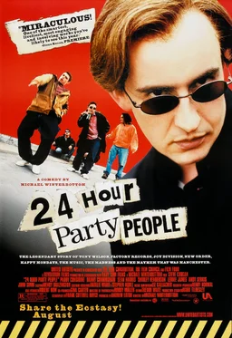 Poster for 24 Hour Party People (2002)