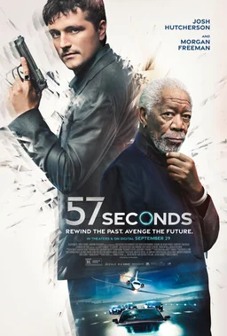 Poster for 57 Seconds (2023)