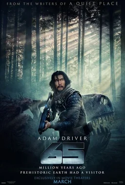 Poster for 65 (2023)