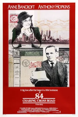 Poster for 84 Charing Cross Road (1987)