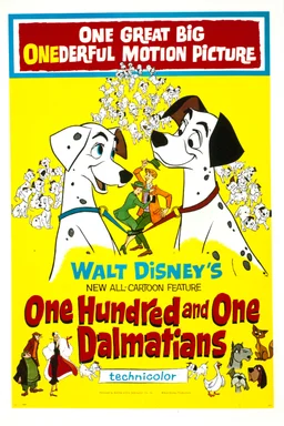 Poster for One Hundred and One Dalmatians (1961)