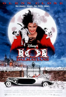 Poster for 101 Dalmatians (1996)