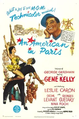 Poster for An American in Paris (1951)