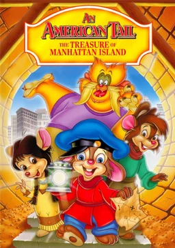 Poster for An American Tail: The Treasure of Manhattan Island (1998)