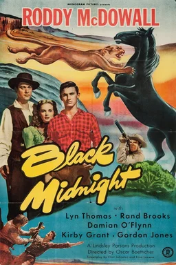 Poster for Black Midnight (1949)