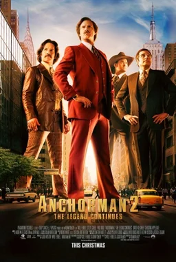Poster for Anchorman 2: The Legend Continues (2013)