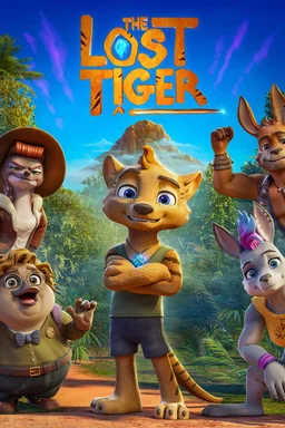 Poster for The Lost Tiger (2025)