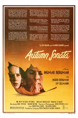 Poster for Autumn Sonata (1978)