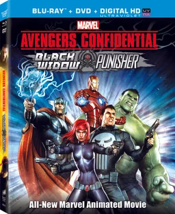 Poster for Avengers Confidential: Black Widow & Punisher (2014)