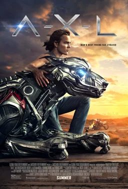 Poster for A-X-L (2018)