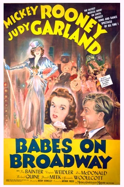 Poster for Babes on Broadway (1941)