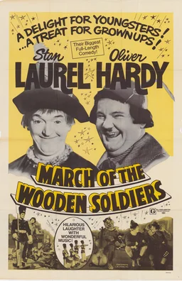 Poster for March of the Wooden Soldiers (1934)