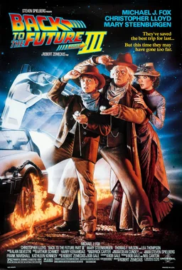 Poster for Back to the Future Part III (1990)