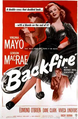 Poster for Backfire (1950)