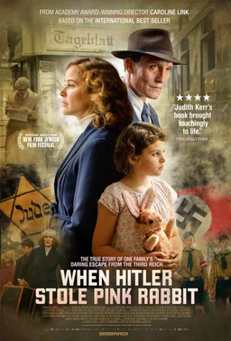 Poster for When Hitler Stole Pink Rabbit (2019)