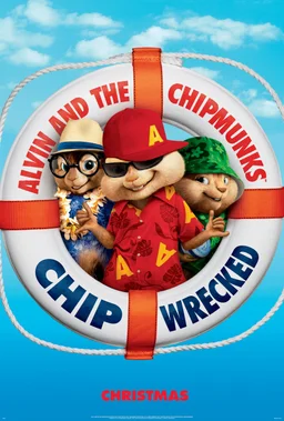 Poster for Alvin and the Chipmunks: Chipwrecked (2011)