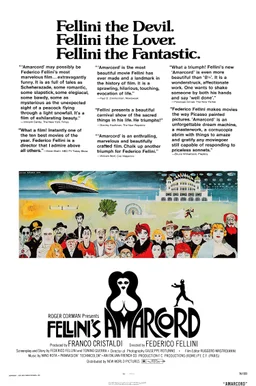 Poster for Amarcord (1973)