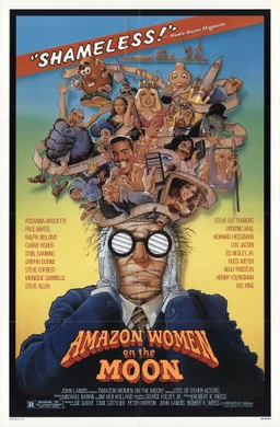 Poster for Amazon Women on the Moon (1987)