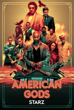 Poster for American Gods - Season 1