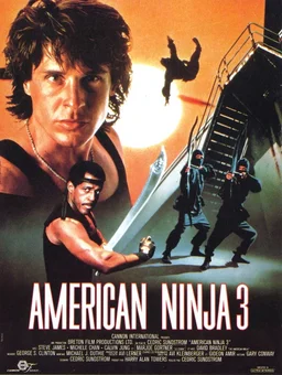 Poster for American Ninja 3: Blood Hunt (1989)