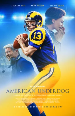 Poster for American Underdog (2021)