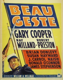 Poster for Beau Geste (1939)