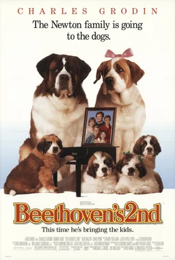 Poster for Beethoven's 2nd (1993)