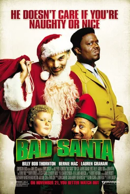 Poster for Bad Santa (2003)