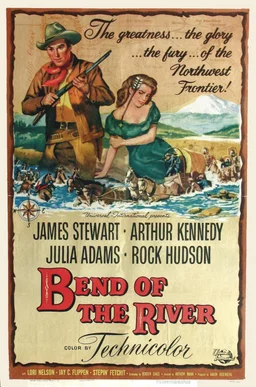 Poster for Bend of the River (1952)