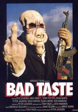 Poster for Bad Taste (1987)