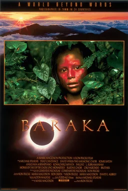 Poster for Baraka (1992)