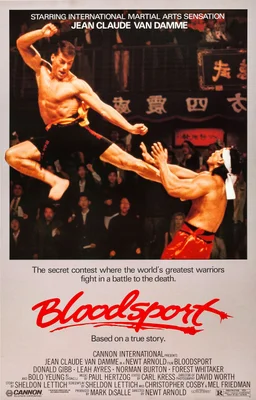 Poster for Bloodsport (1988)