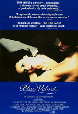 Poster for Blue Velvet (1986)
